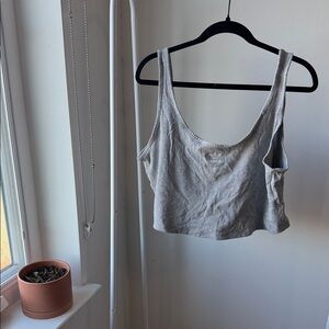 adidas Gray Women's Crop Top
